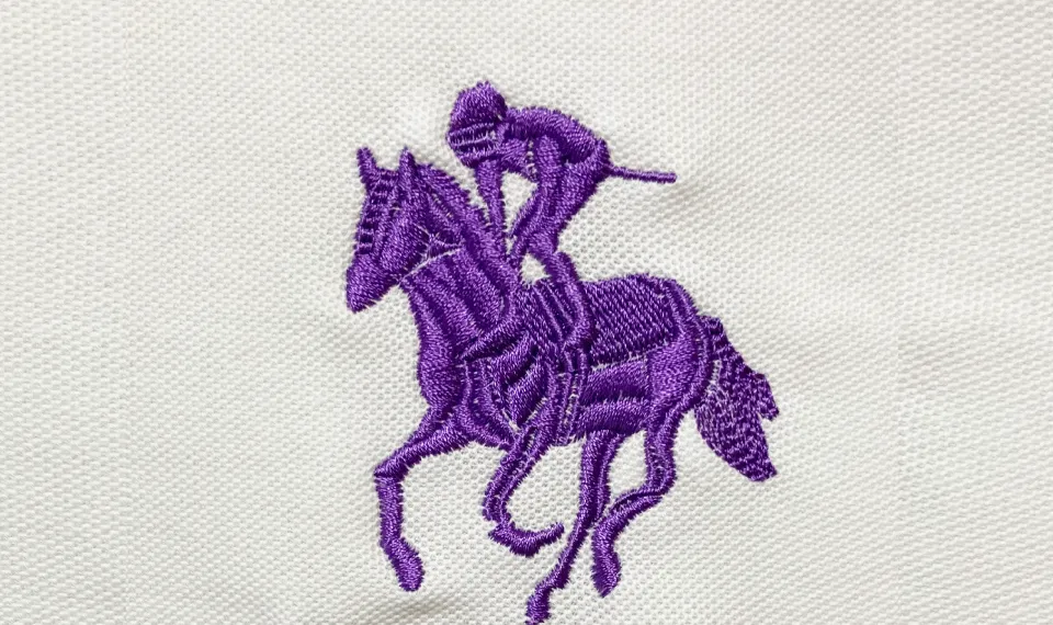 デザイン刺繍の仕上がり
