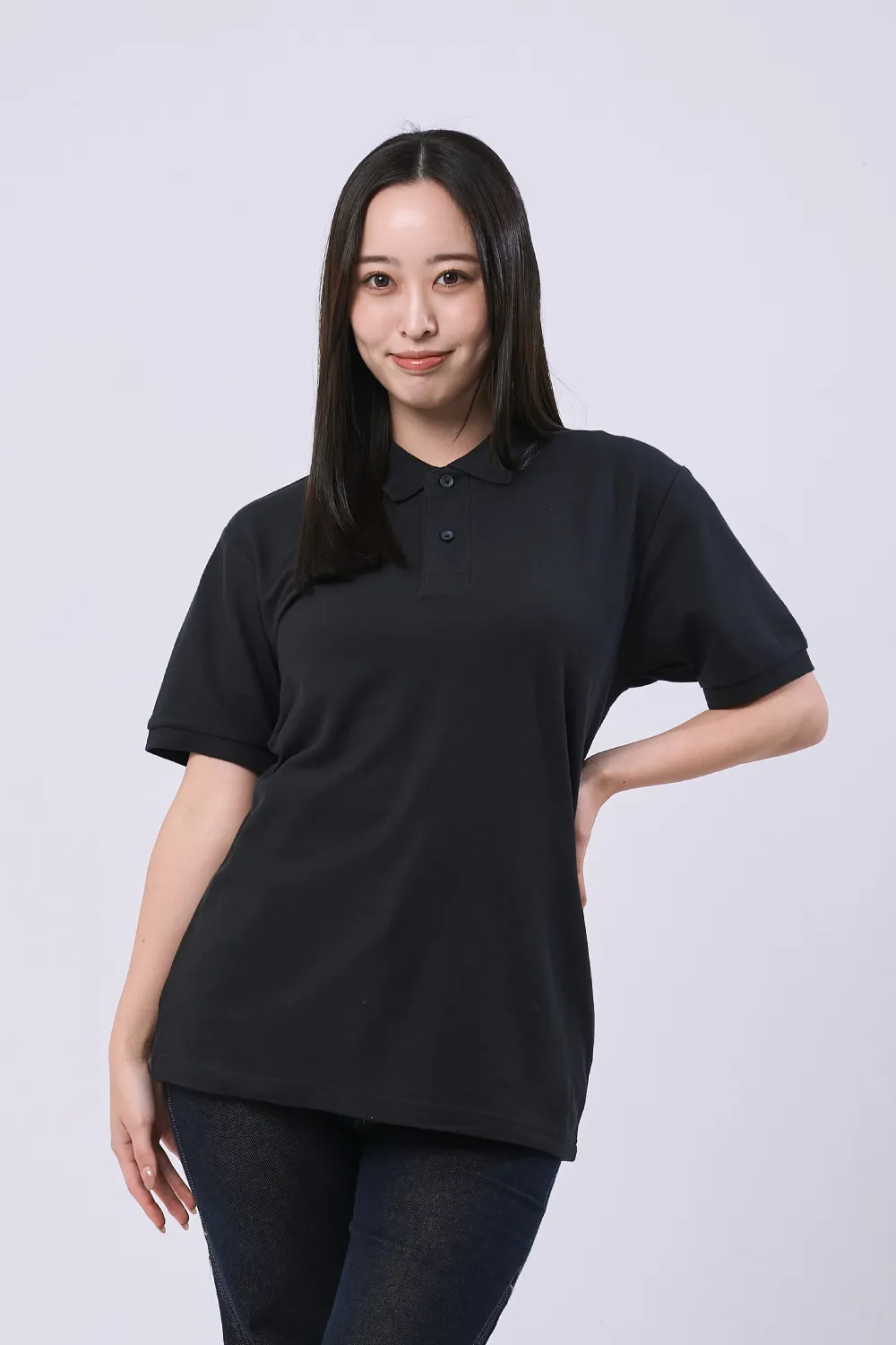シンプルポロシャツ 00141