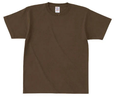 ソリッドTシャツ ブラウン
