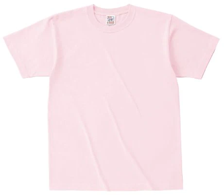 ソリッドTシャツ ﾌﾛｽﾄﾋﾟﾝｸ