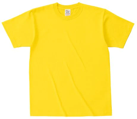 ソリッドTシャツ イエロー
