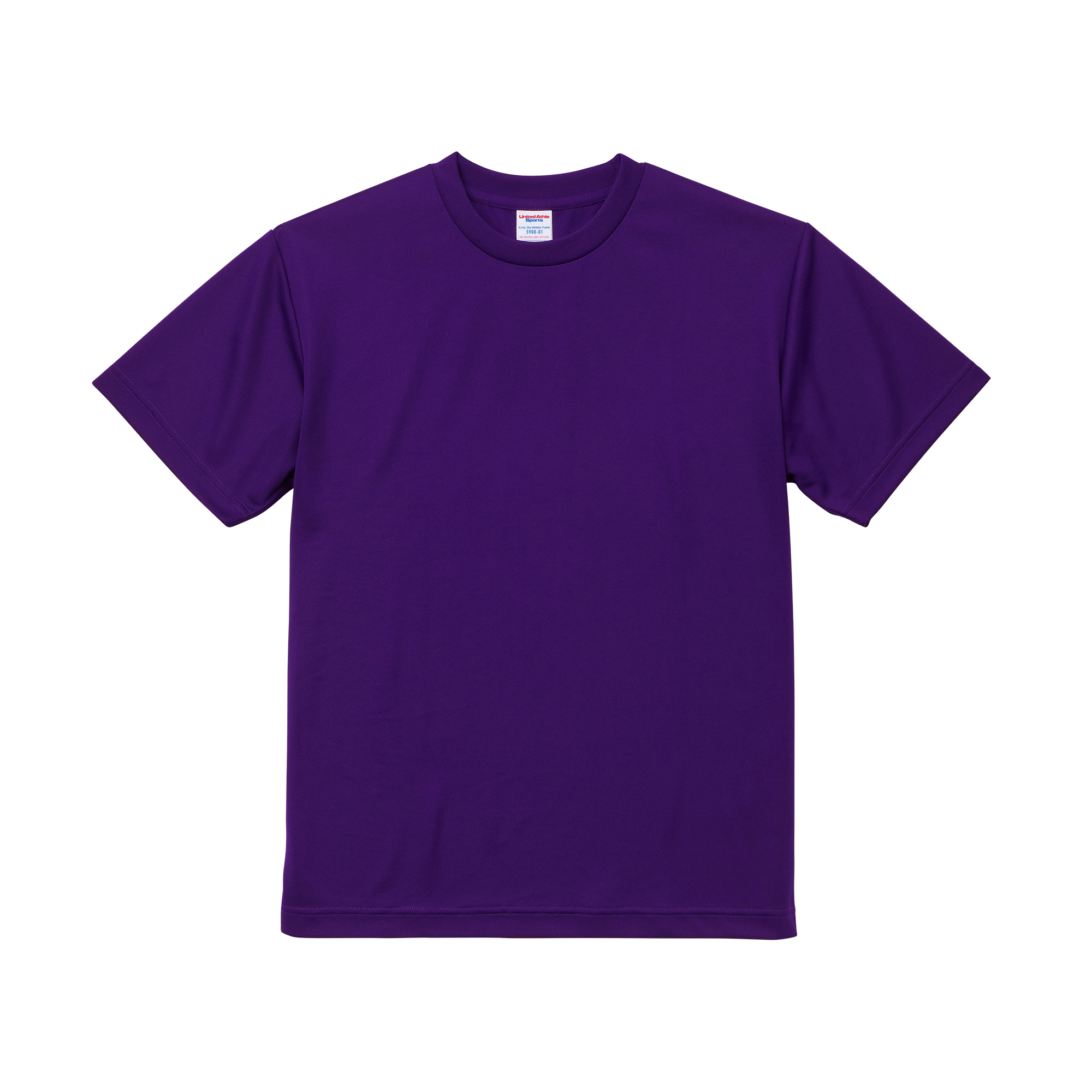 リラックスドライTシャツ ディープパープル