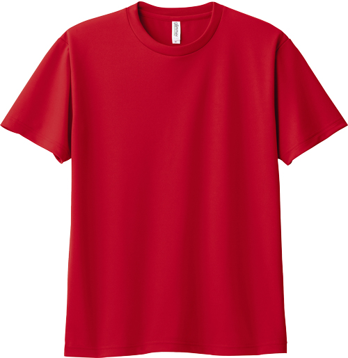 スーパードライTシャツ ガーネットレッド