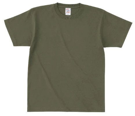 ソリッドTシャツ アーミーグリーン