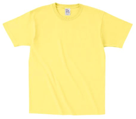 ソリッドTシャツ レモンイエロー