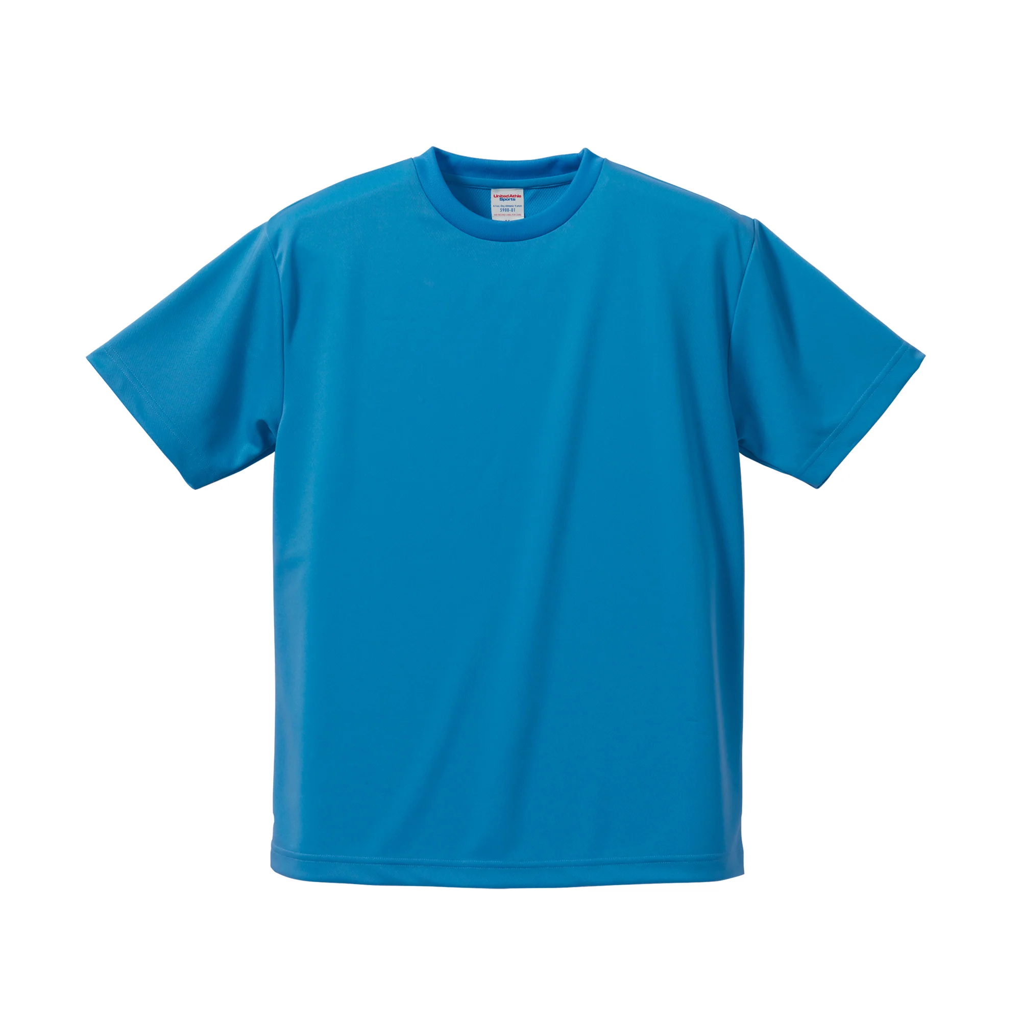 リラックスドライTシャツ ターコイズブルー