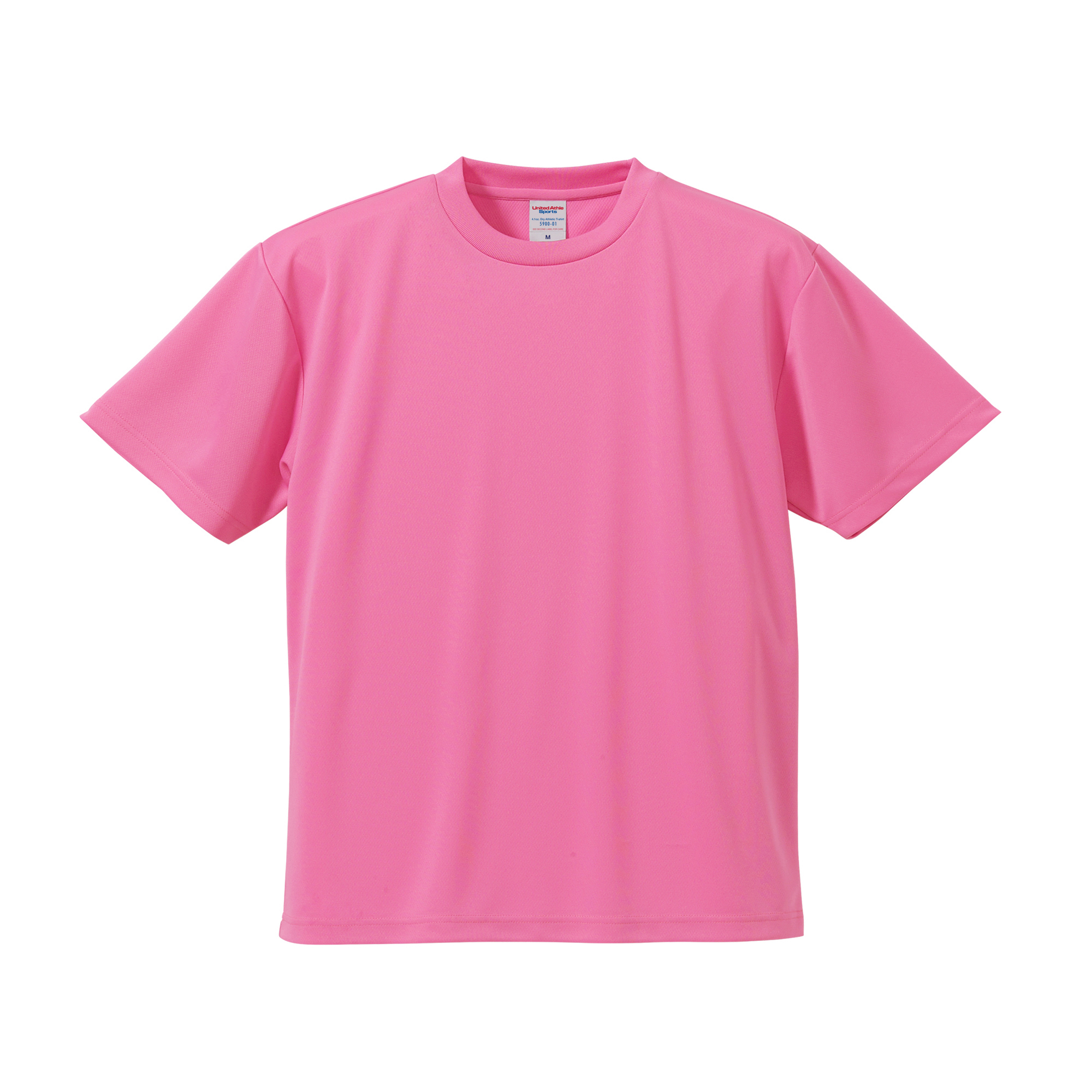 リラックスドライTシャツ ピンク