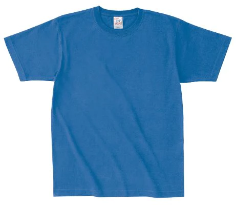 ソリッドTシャツ ブルー