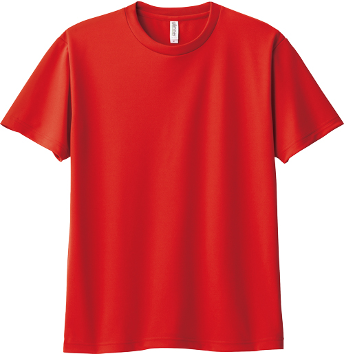 スーパードライTシャツ レッド