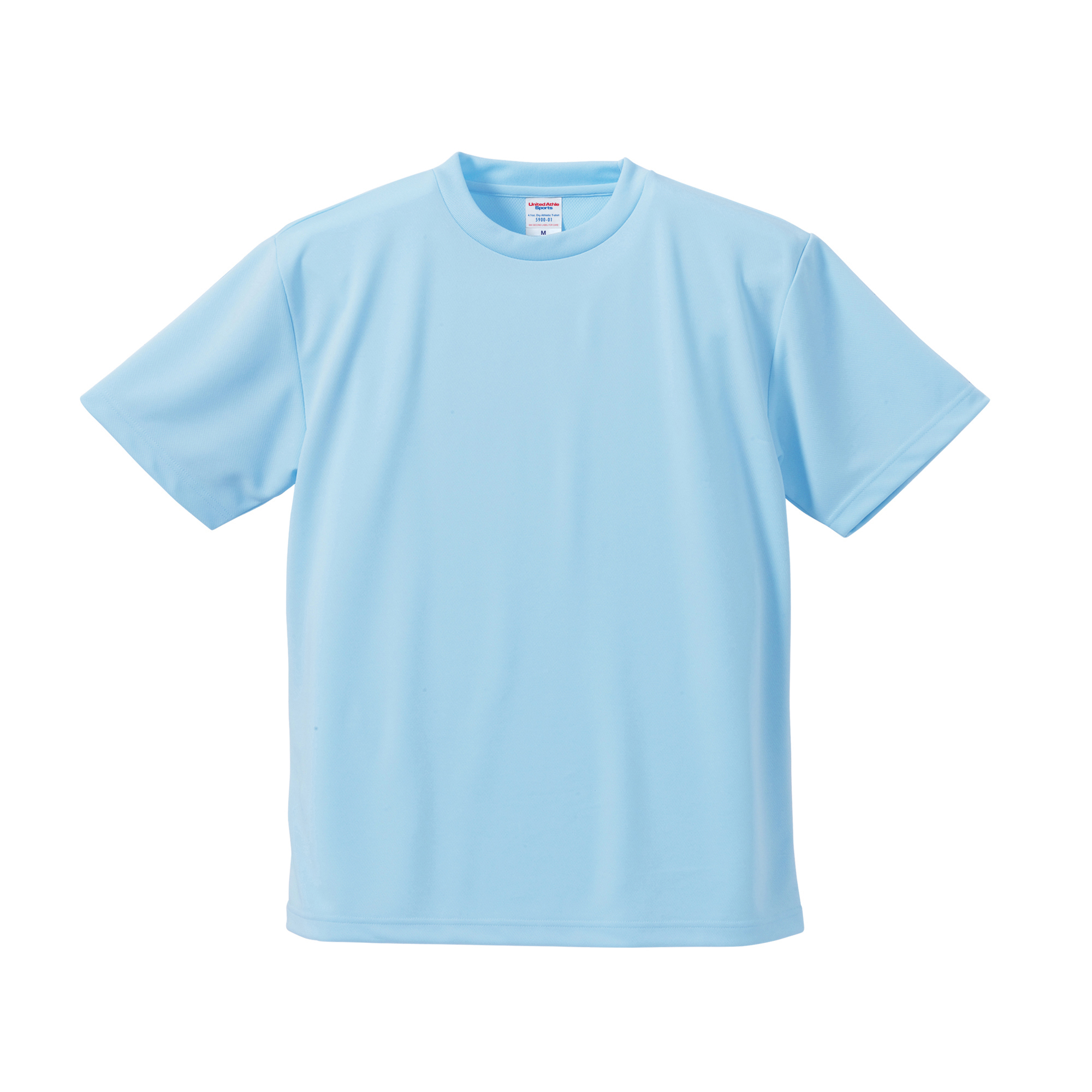 リラックスドライTシャツ ライトブルー