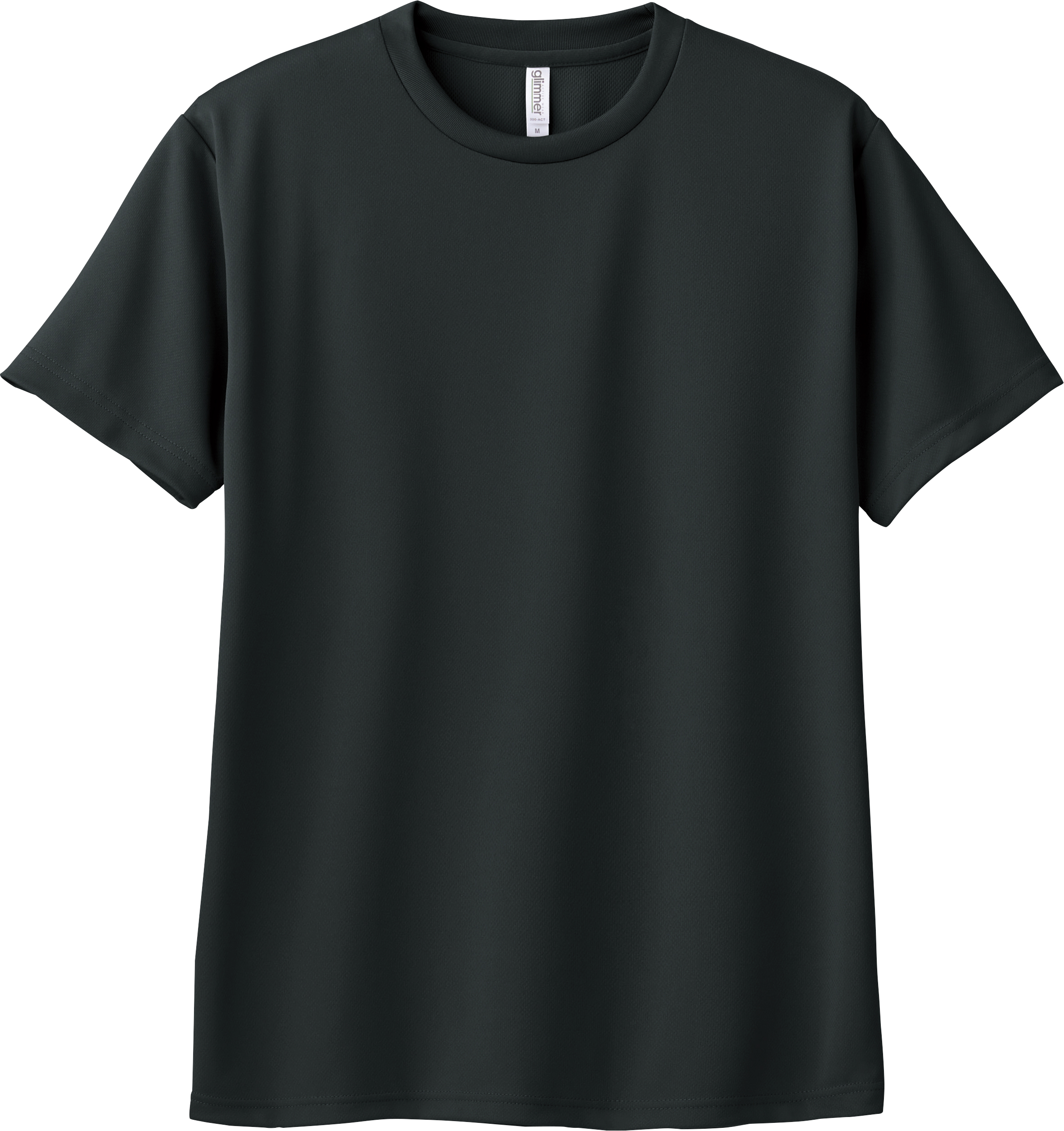 スーパードライTシャツ スモークブラック