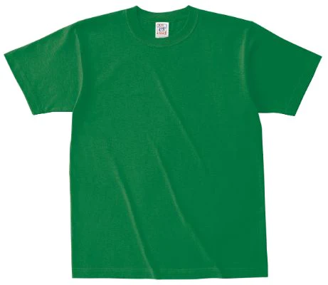 ソリッドTシャツ ケリーグリーン