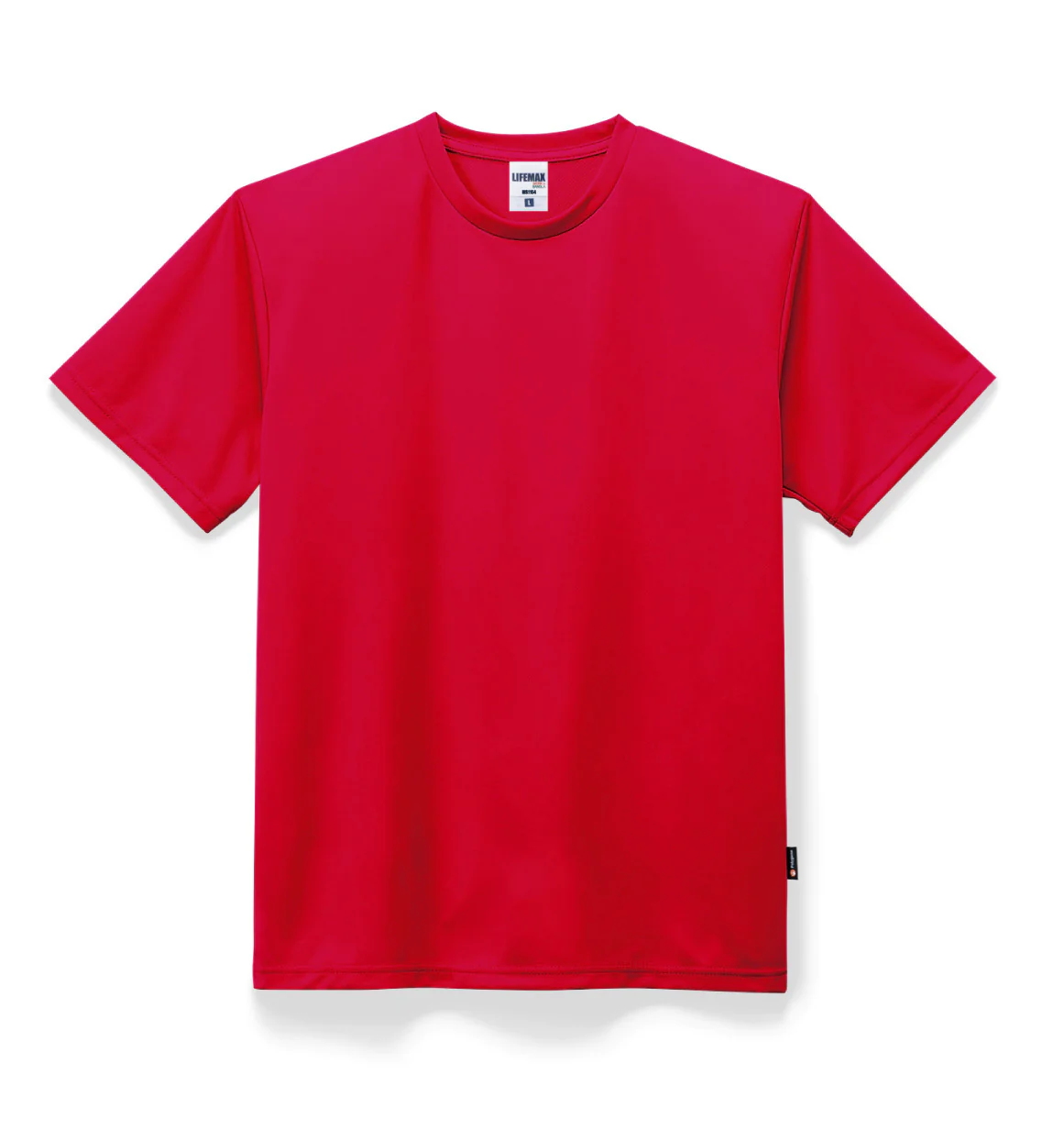 【防臭・防菌】高機能ドライTシャツ レッド