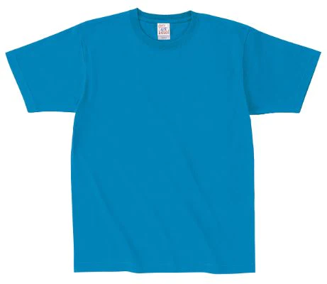 ソリッドTシャツ ターコイズブルー