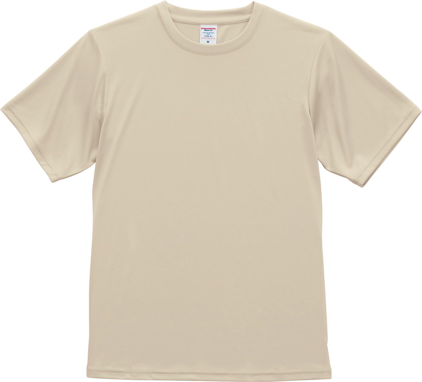 優しさECOドライTシャツ スモーキーベージュ