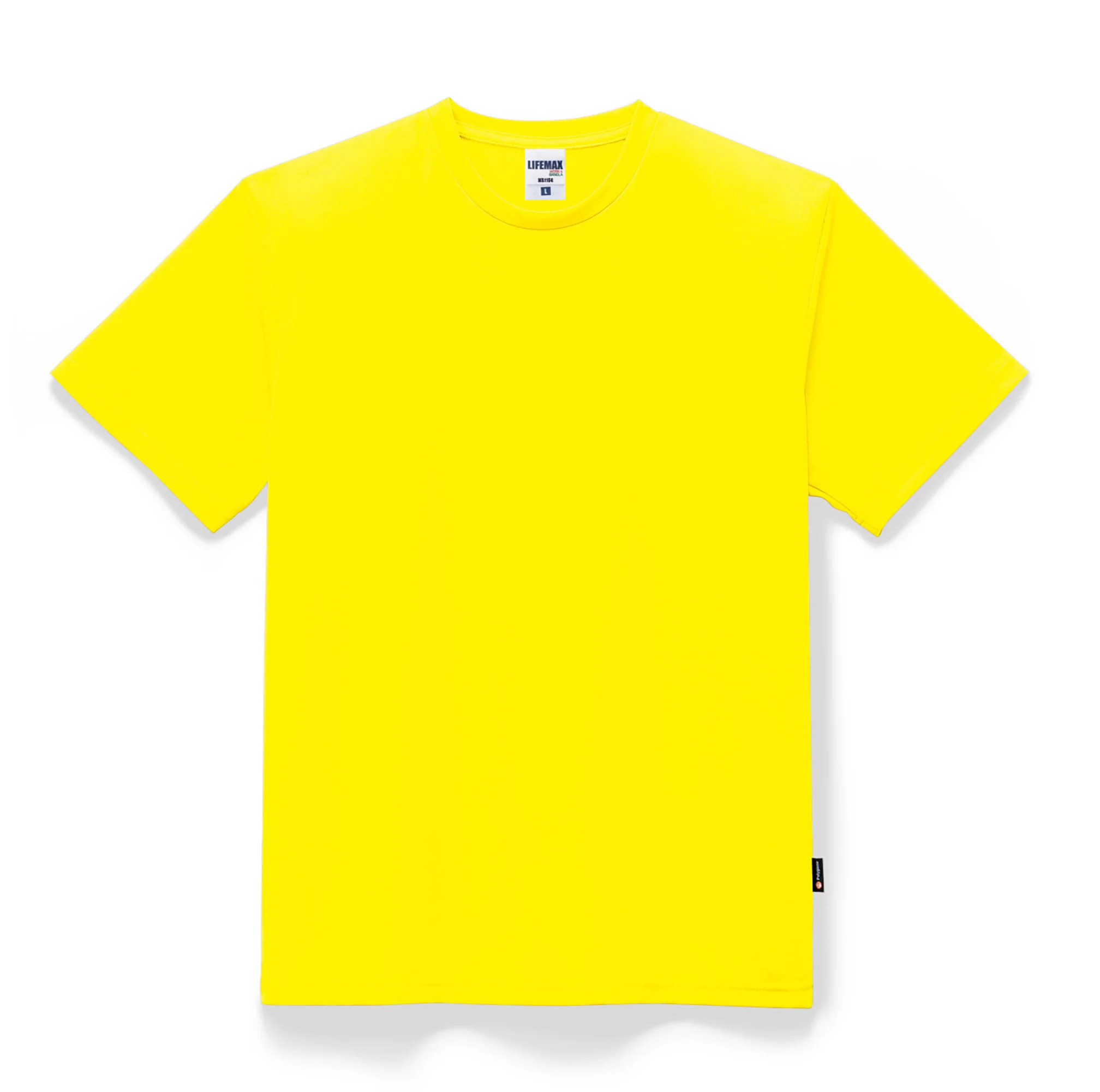 【防臭・防菌】高機能ドライTシャツ イエロー