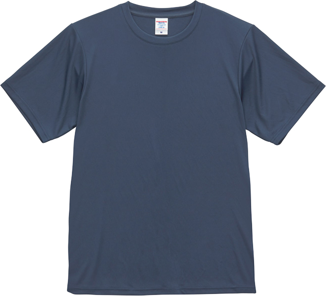優しさECOドライTシャツ グレイッシュブルー