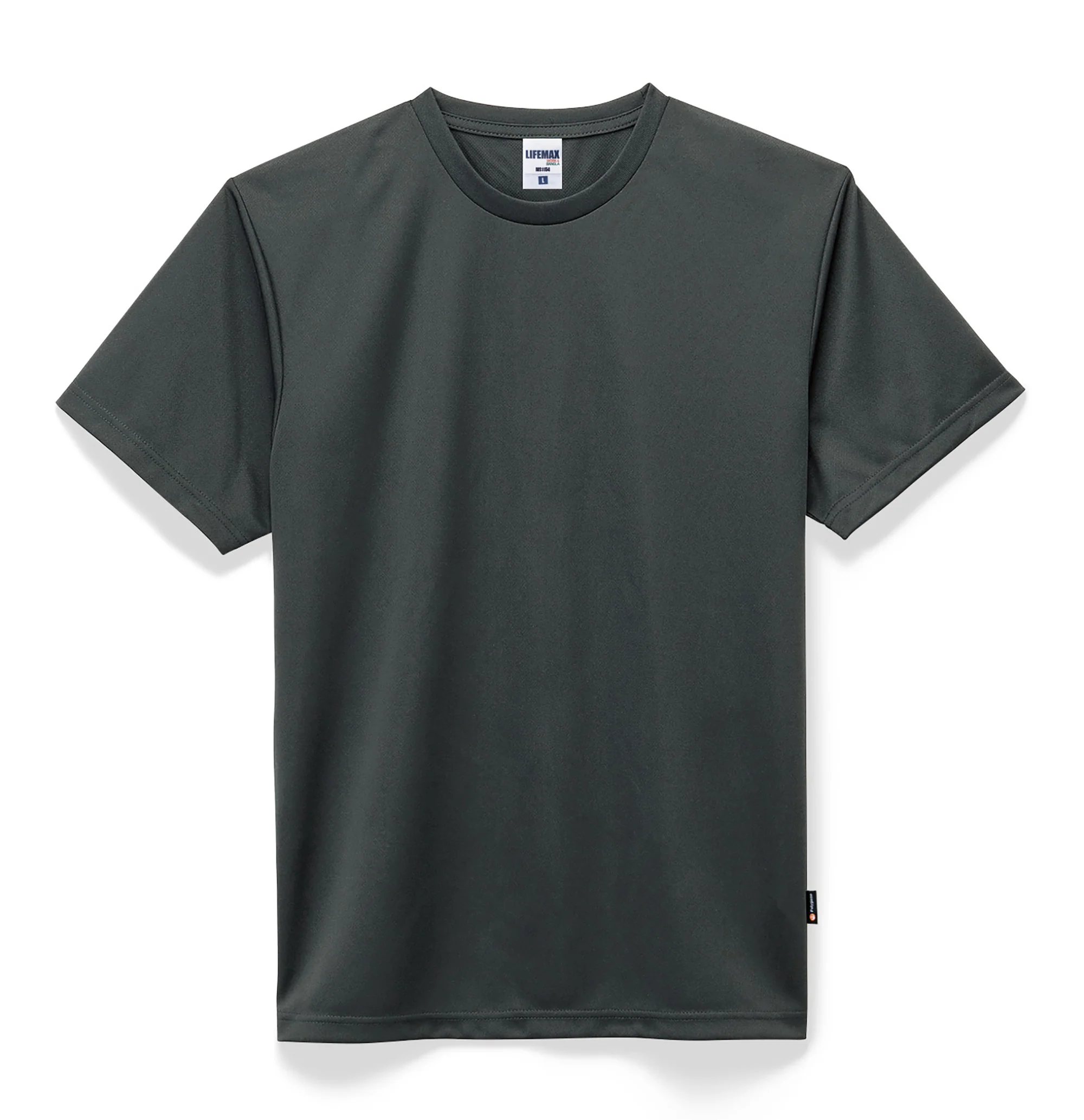 【防臭・防菌】高機能ドライTシャツ チャコールグレー