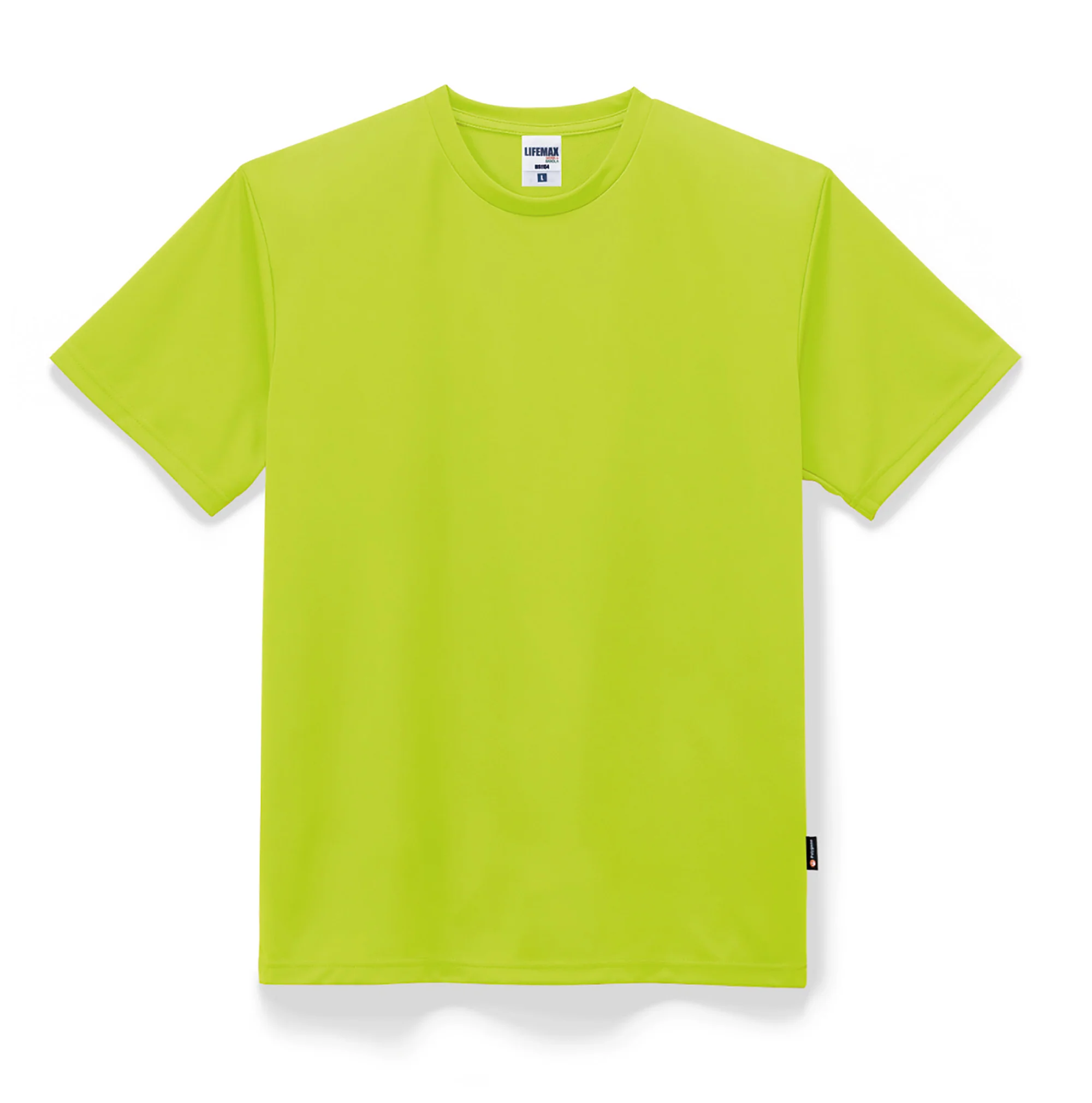 【防臭・防菌】高機能ドライTシャツ ライトグリーン