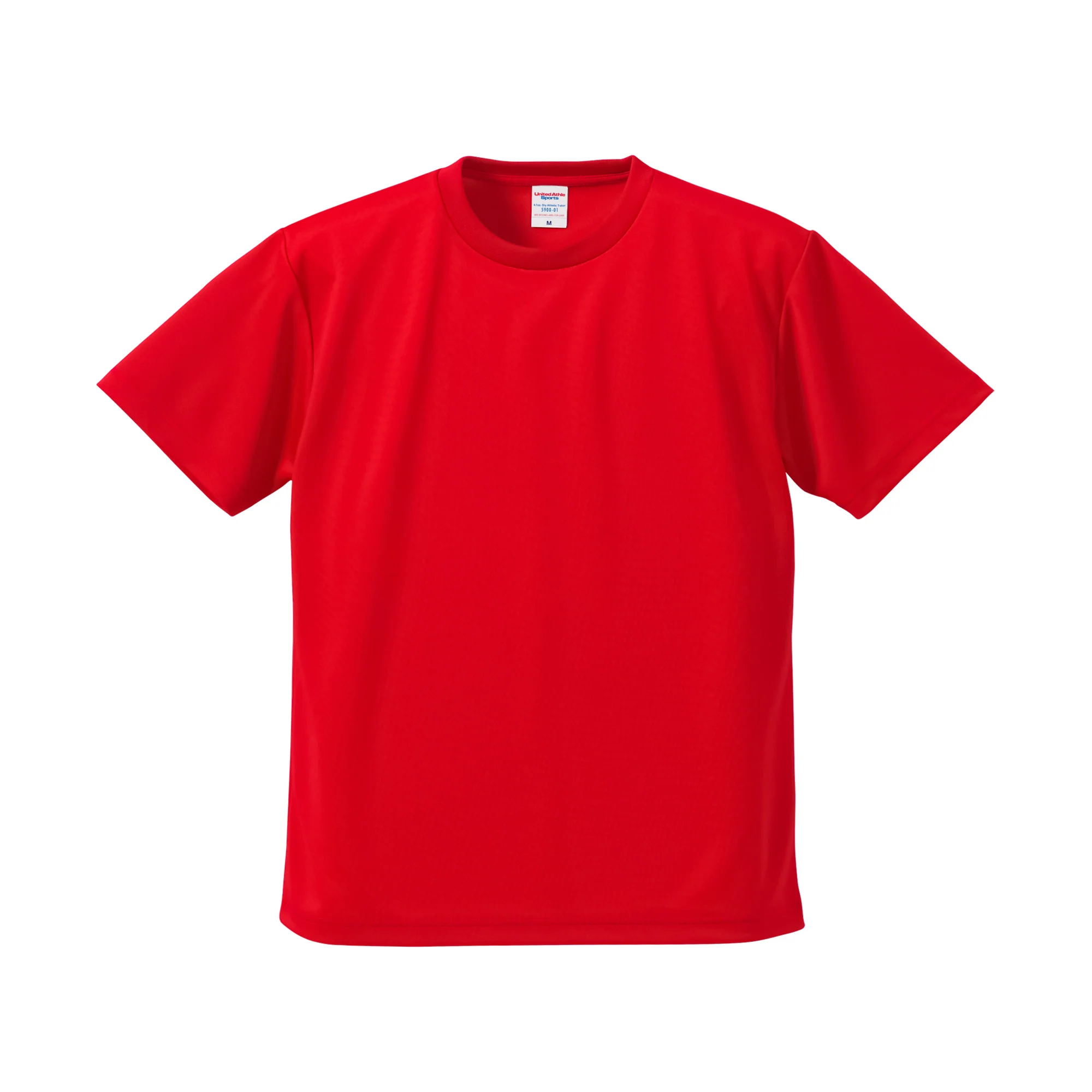 リラックスドライTシャツ レッド