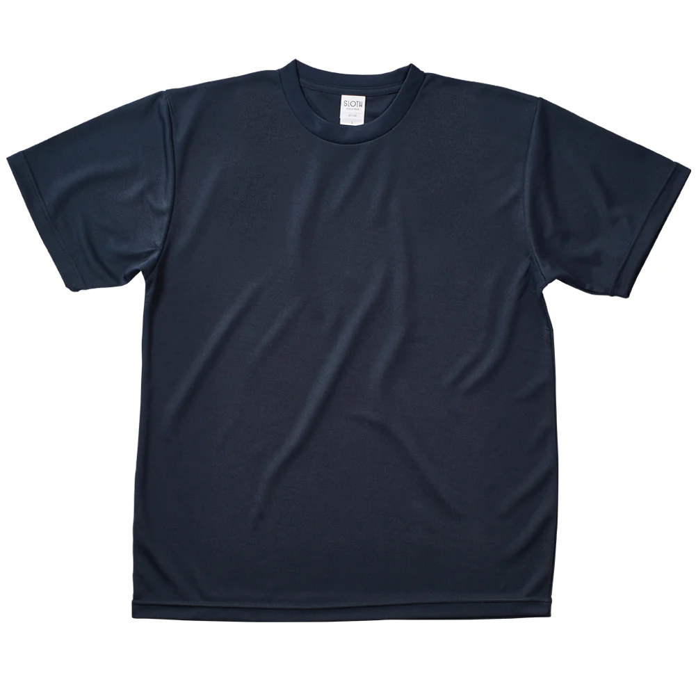 リサイクルドライTシャツ ネイビー