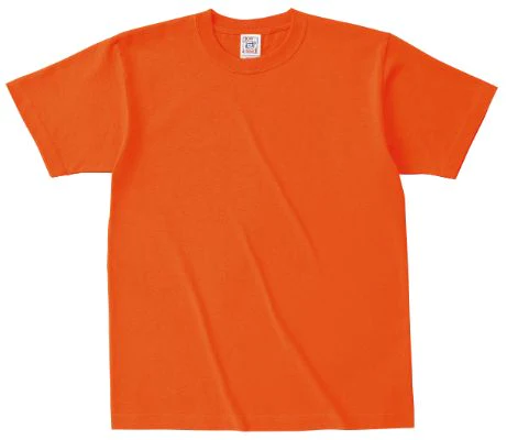 ソリッドTシャツ オレンジ