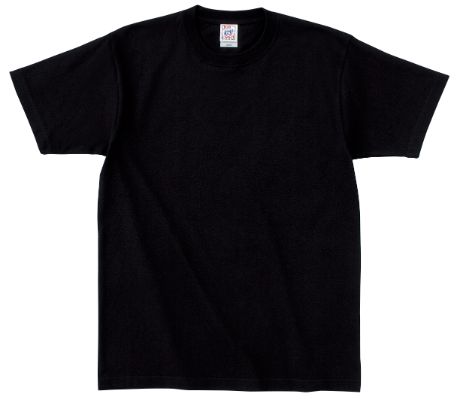 ソリッドTシャツ ディープブラック
