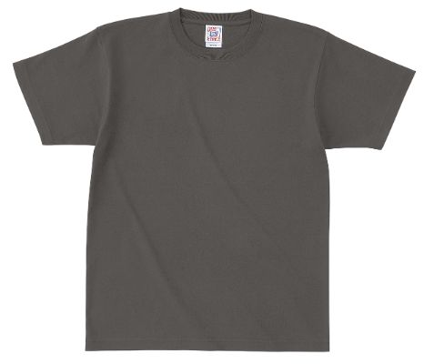 ソリッドTシャツ ダークグレー